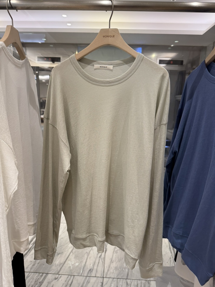 MONIQUE韓國代購女裝新品熱賣26春夏休閑人氣時尚長袖T恤MONIQUE長袖T恤圖色2