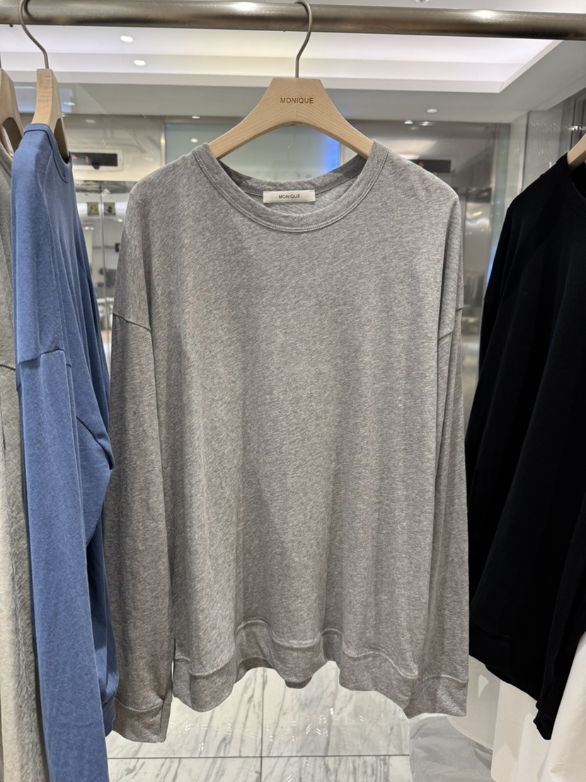 MONIQUE韓國代購女裝新品熱賣26春夏休閑人氣時尚長袖T恤MONIQUE長袖T恤圖色4