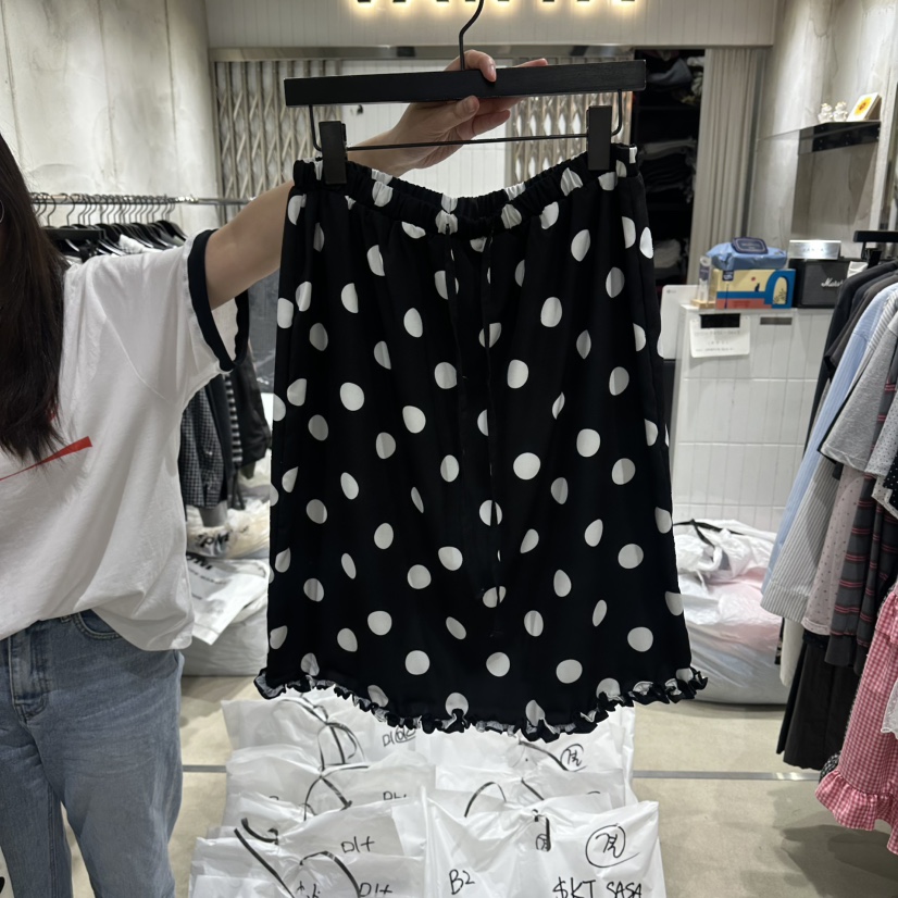 VANTA韓國直郵女士新品時尚26春夏職業熱賣休閑半身裙中短裙VANTA半身裙/中短裙圖色2