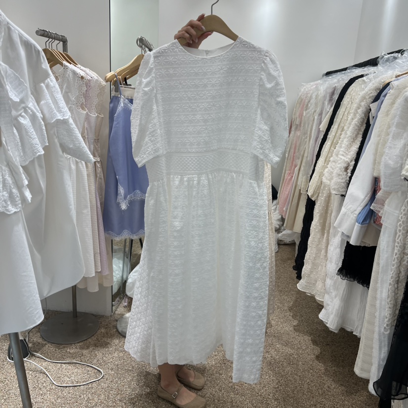 A韓國代購女士新款時尚休閑推薦人氣26春夏職業熱賣連衣裙A STORE連衣裙圖色1