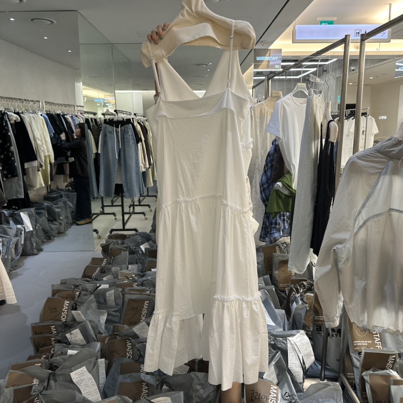 DOUBLE STANDARD/LE SMOKING/MAISONSTAFF韓國東大門直郵女士新品熱賣連衣裙MAISONSTAFF連衣裙