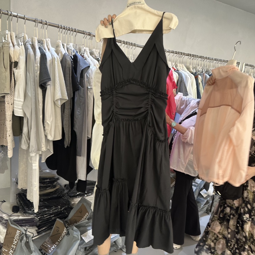 DOUBLE STANDARD/LE SMOKING/MAISONSTAFF韓國東大門直郵女士新品熱賣連衣裙MAISONSTAFF連衣裙圖色2