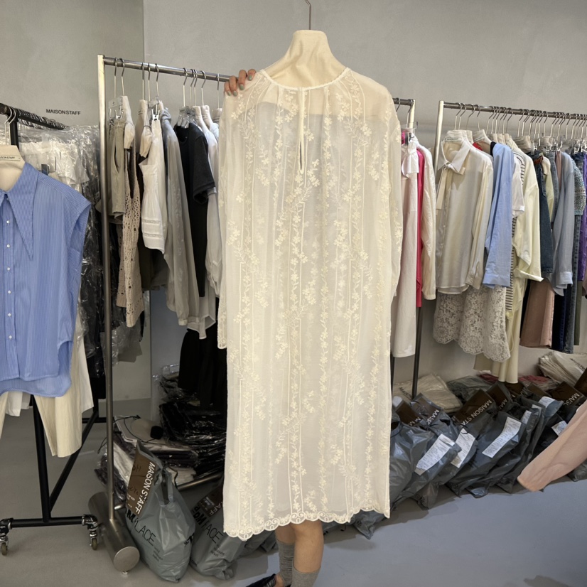 DOUBLE STANDARD/LE SMOKING/MAISONSTAFF韓國直郵女士新款26春夏連衣裙MAISONSTAFF連衣裙