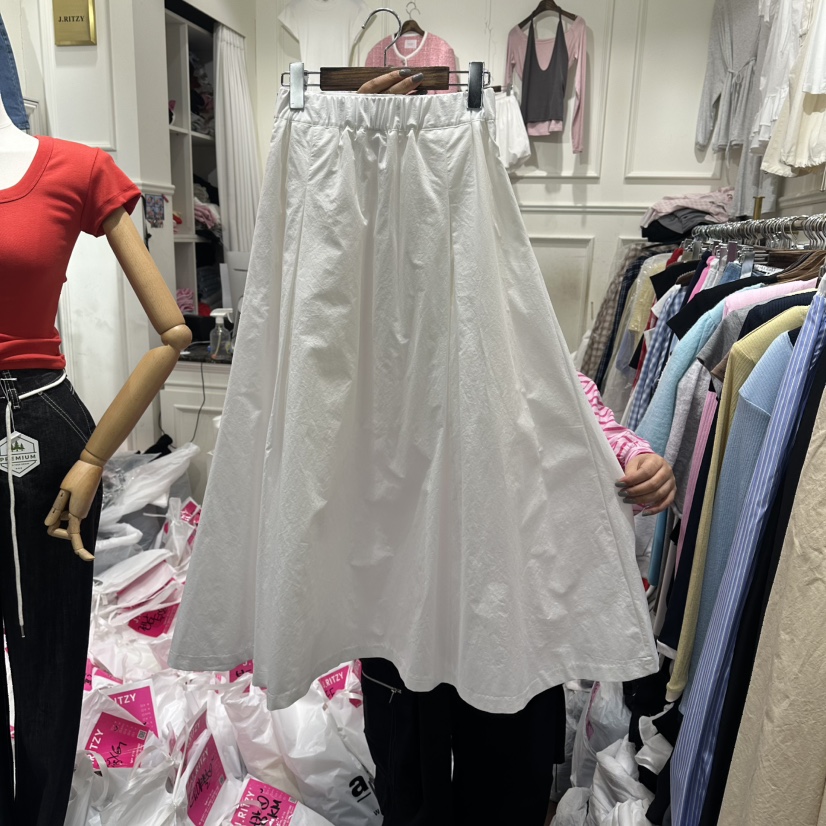 J.RITZY韓國直郵實拍女士新款職業26春夏時尚推薦長裙棉質J.RITZY長裙