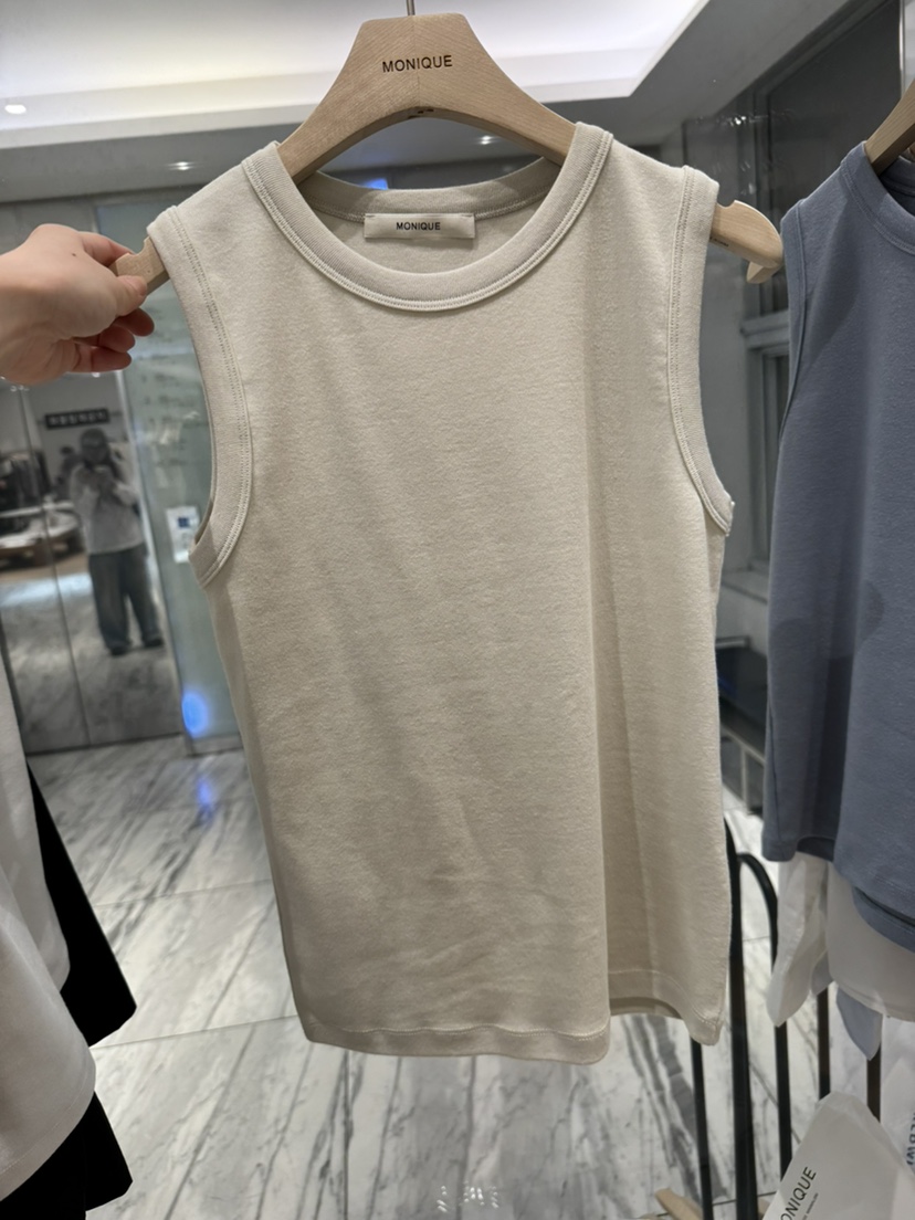 MONIQUE韓國直郵女士新品休閑時尚熱賣職業人氣推薦吊帶背心MONIQUE吊帶/背心圖色2