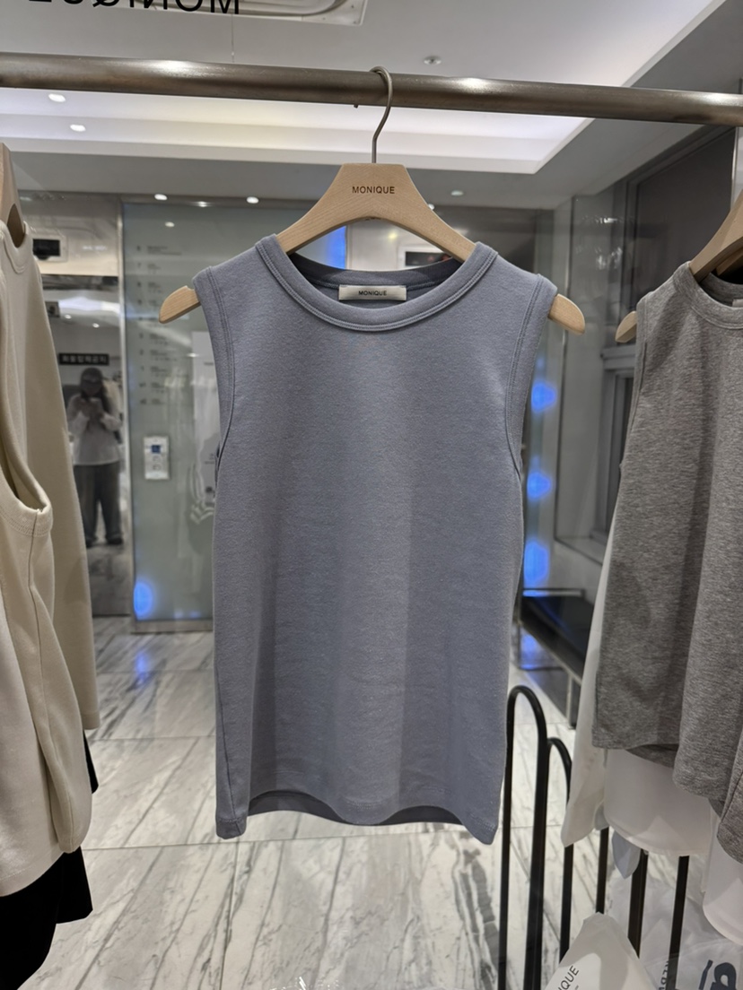 MONIQUE韓國直郵女士新品休閑時尚熱賣職業人氣推薦吊帶背心MONIQUE吊帶/背心圖色3