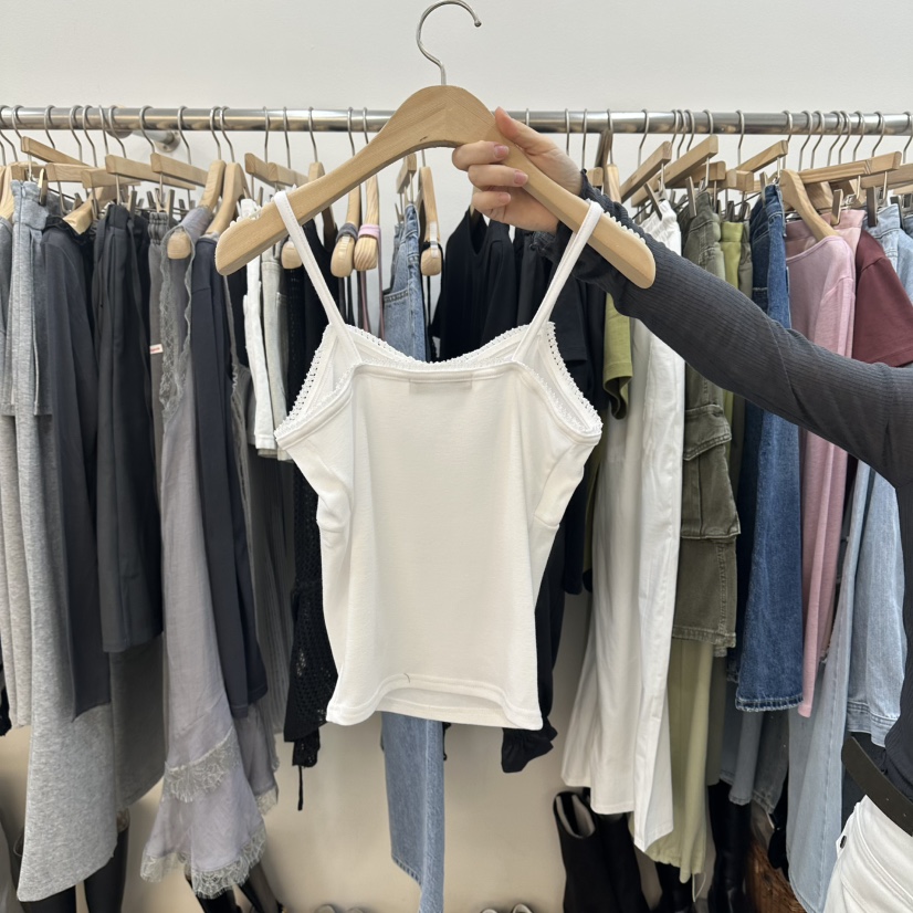 DELIGHT-L韓國直郵實拍女士新品時尚休閑推薦人氣吊帶背心DELIGHT-L吊帶/背心