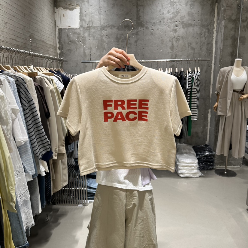 JUNI韓國東大門代購女裝新款推薦人氣26春夏時尚職業熱賣T恤my juniT恤圖色2