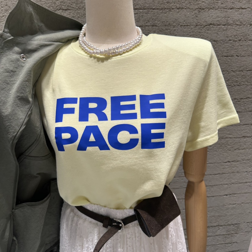 JUNI韓國東大門代購女裝新款推薦人氣26春夏時尚職業熱賣T恤my juniT恤圖色3