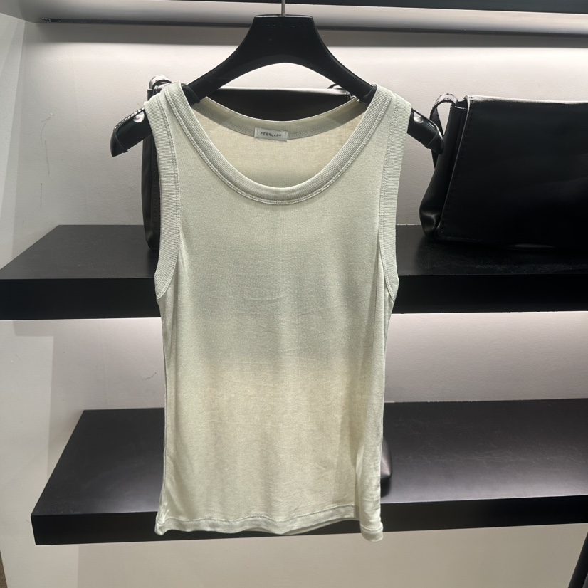 FEBRUARY 11韓國東大門直郵女士新品熱賣推薦吊帶背心絲綢FEBRUARY 11吊帶/背心圖色5