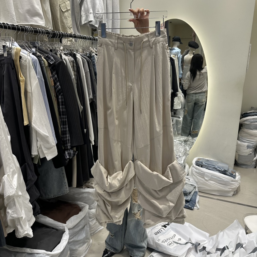 AT THE END韓國直郵女裝新品人氣26春夏休閑推薦休閑褲AT THE END休閑褲圖色2