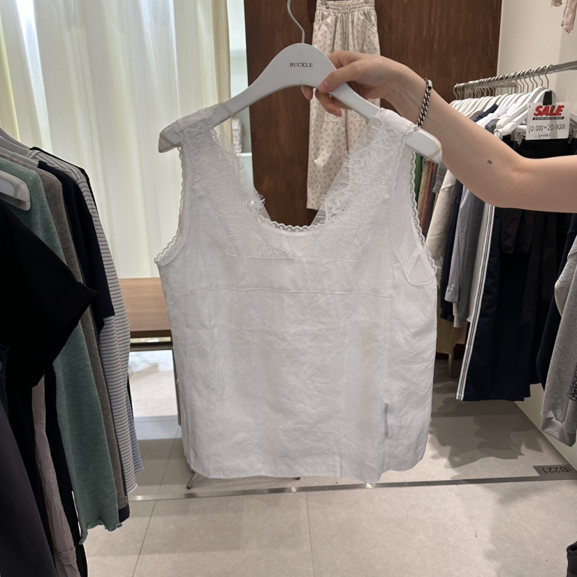 BUCKLE韓國東大門直郵女裝新款時尚熱賣職業26春夏吊帶背心BUCKLE吊帶/背心圖色1