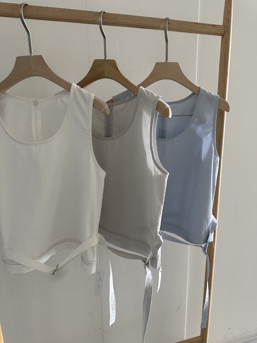 B_GARDER韓國代購女士新品人氣推薦熱賣休閑26春夏吊帶背心B.GARDER吊帶/背心