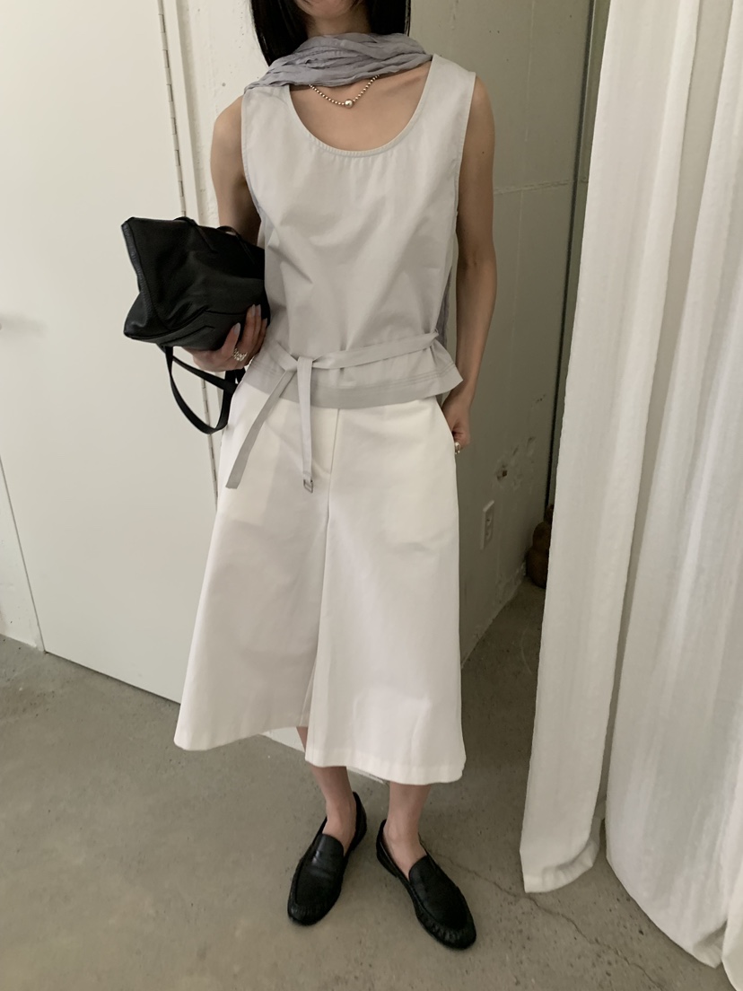 B_GARDER韓國代購女士新品人氣推薦熱賣休閑26春夏吊帶背心B.GARDER吊帶/背心