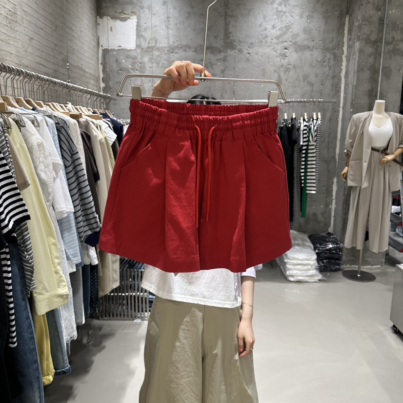 JUNI韓國直郵實拍女士新品人氣時尚職業推薦休閑熱賣短褲my juni短褲圖色1