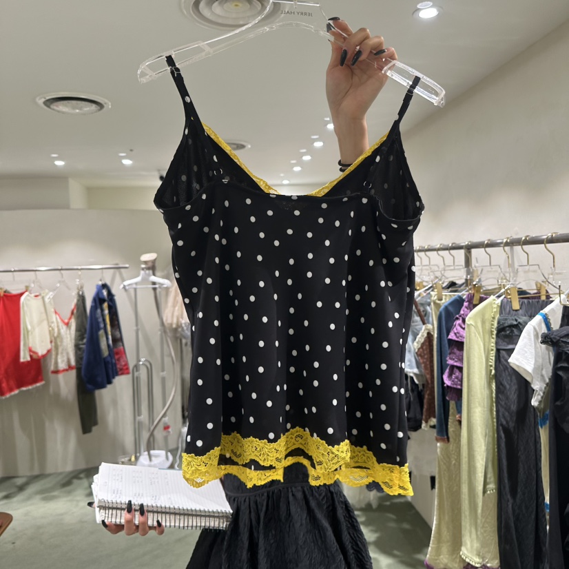 JERRY HALL-P韓國直郵實拍女裝新品推薦休閑熱賣吊帶背心JERRY HALL吊帶/背心