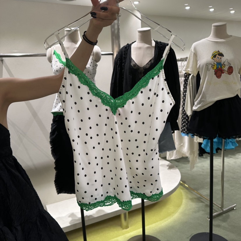 JERRY HALL-P韓國直郵實拍女裝新品推薦休閑熱賣吊帶背心JERRY HALL吊帶/背心圖色3