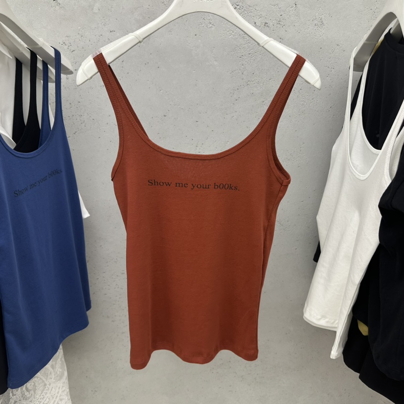 SIXTEEN韓國直郵實拍女裝新款休閑職業推薦熱賣時尚吊帶背心SIXTEEN吊帶/背心圖色2