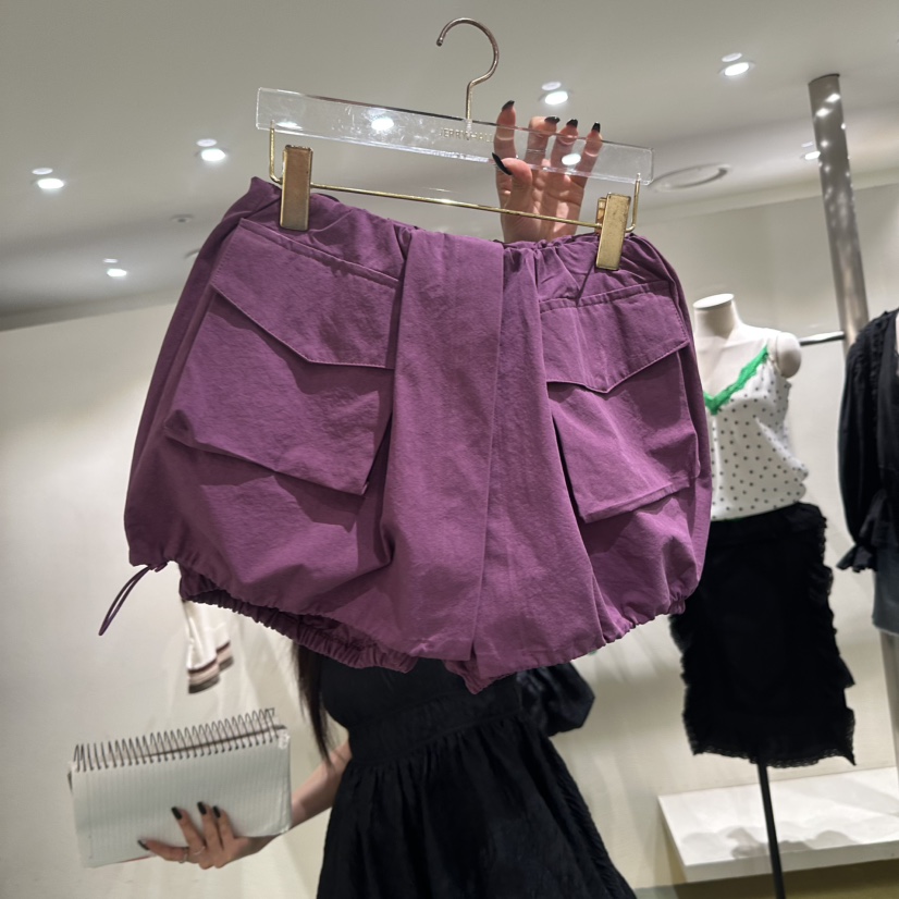 JERRY HALL-P韓國東大門代購女裝新品熱賣時尚短褲口袋JERRY HALL短褲