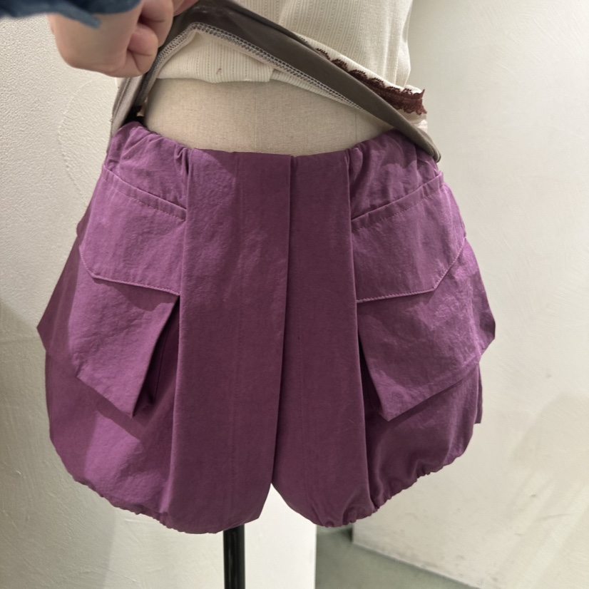 JERRY HALL-P韓國東大門代購女裝新品熱賣時尚短褲口袋JERRY HALL短褲圖色1