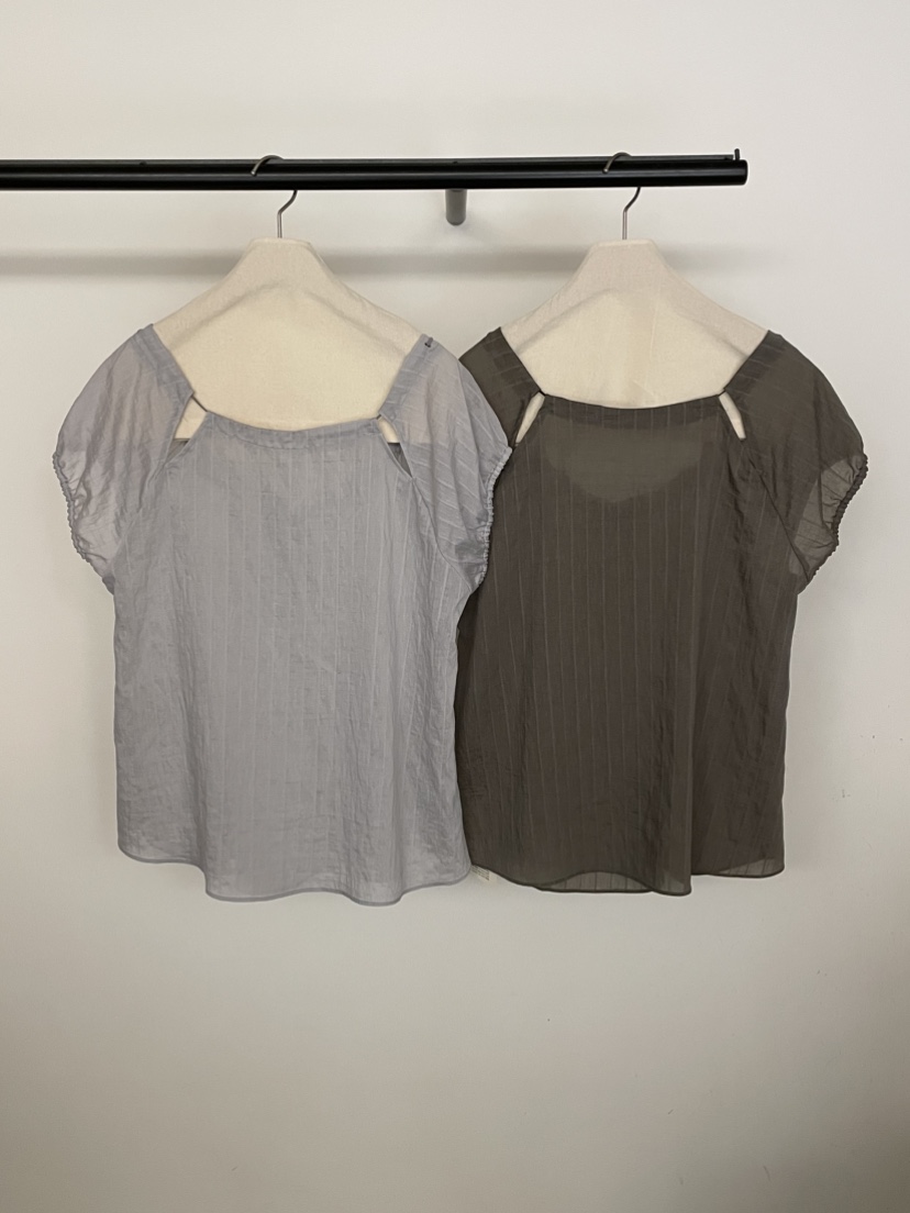 BOLD-A韓國東大門直郵女士新款26春夏休閑襯衫蕾絲衫絨面革RE BOLD襯衫/蕾絲衫