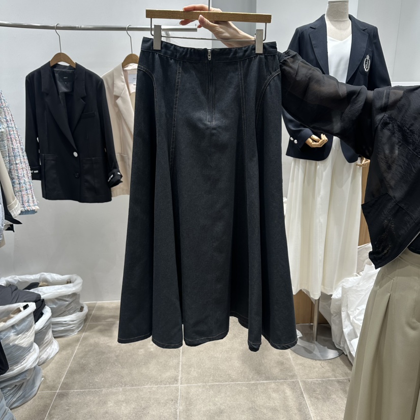 ENVY韓國直郵女裝新品時尚人氣休閑推薦職業26春夏熱賣長裙ENVY長裙