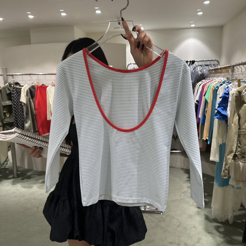 JERRY HALL-P韓國代購女裝新款時尚推薦26春夏職業長袖T恤JERRY HALL長袖T恤