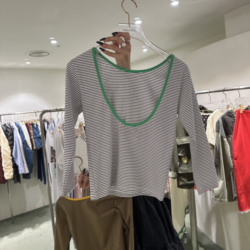 JERRY HALL-P韓國代購女裝新款時尚推薦26春夏職業長袖T恤JERRY HALL長袖T恤