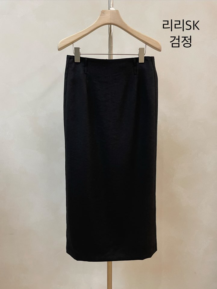 KONI/LAKE-A韓國東大門直郵女裝新品時尚熱賣半身裙中短裙KONI/Lake Side半身裙/中短裙圖色2黑色