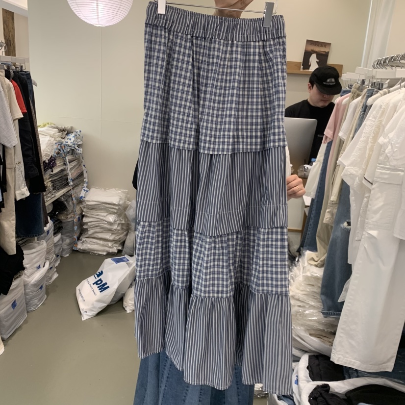 ARE韓國東大門直郵女裝新品時尚職業人氣休閑26春夏熱賣長裙ARE YOU/ARE長裙