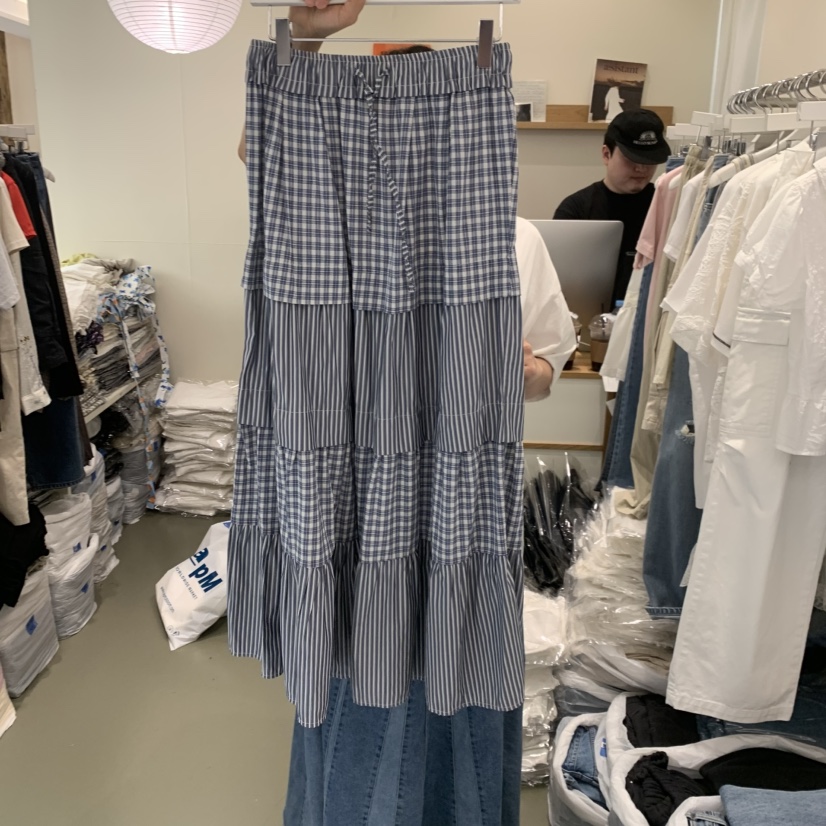 ARE韓國東大門直郵女裝新品時尚職業人氣休閑26春夏熱賣長裙ARE YOU/ARE長裙圖色1