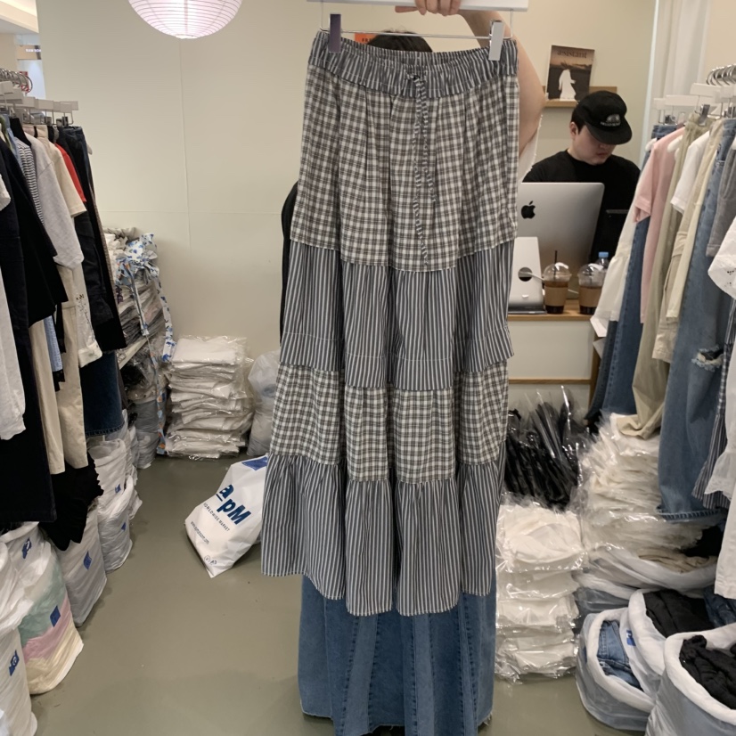 ARE韓國東大門直郵女裝新品時尚職業人氣休閑26春夏熱賣長裙ARE YOU/ARE長裙圖色2