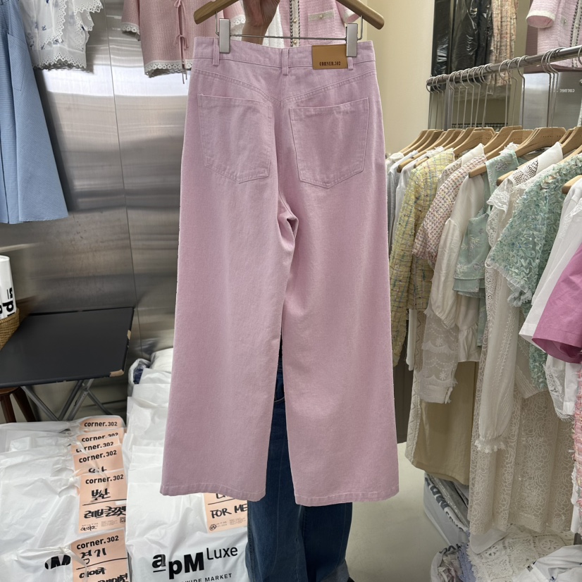 CORNER韓國直郵實拍女裝新品休閑人氣職業推薦26春夏休閑褲CORNER.302休閑褲