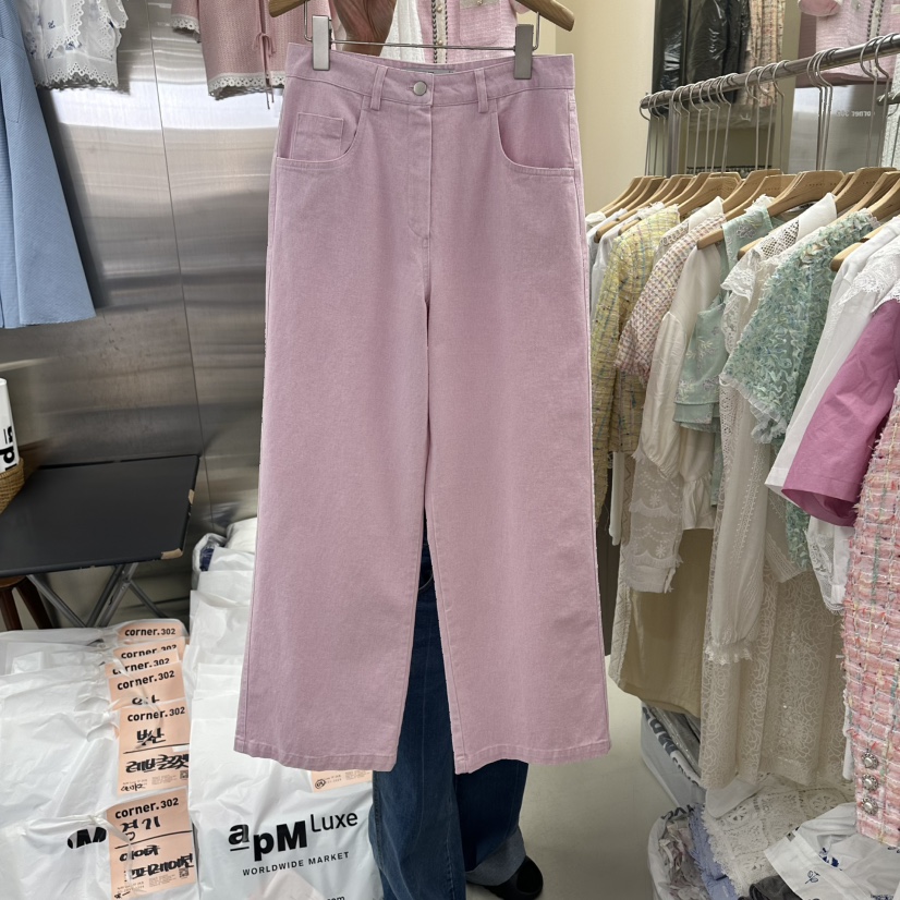 CORNER韓國直郵實拍女裝新品休閑人氣職業推薦26春夏休閑褲CORNER.302休閑褲圖色3