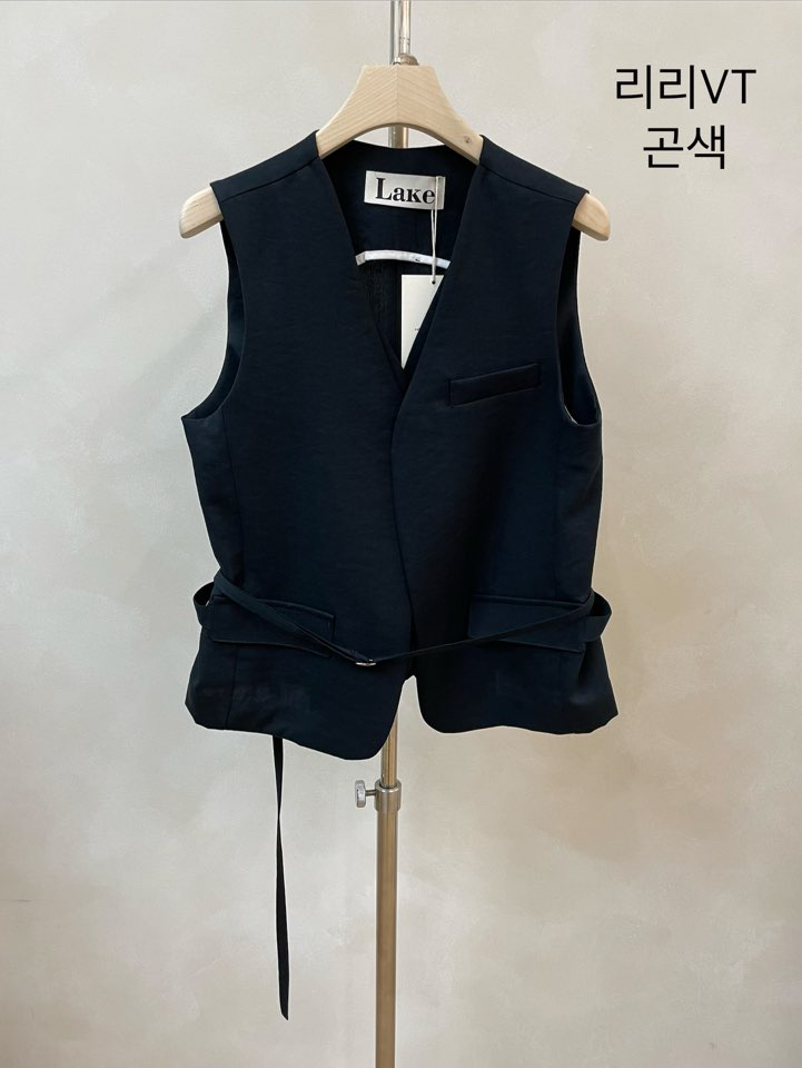 KONI/LAKE-A韓國東大門代購女士新品熱賣推薦26春夏馬甲KONI/Lake Side馬甲圖色3深藍色