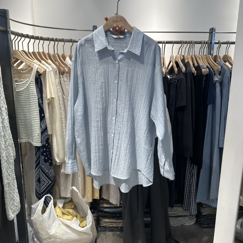 HABLE韓國東大門代購女士新款職業休閑時尚人氣襯衫蕾絲衫HABLE襯衫/蕾絲衫圖色2