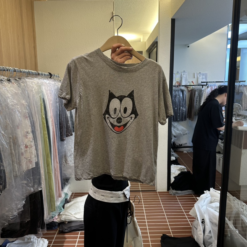 CHOI-L韓國直郵女裝新品職業休閑熱賣26春夏推薦時尚T恤CHOIT恤圖色2