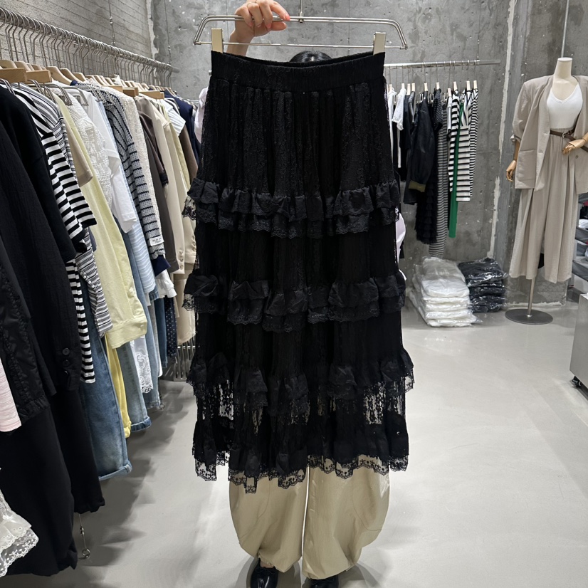 JUNI韓國東大門直郵女士新品職業熱賣人氣26春夏時尚長裙my juni長裙圖色2