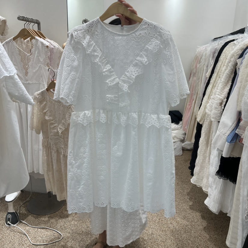 A韓國代購女士新品人氣職業推薦休閑熱賣26春夏時尚連衣裙A STORE連衣裙圖色1