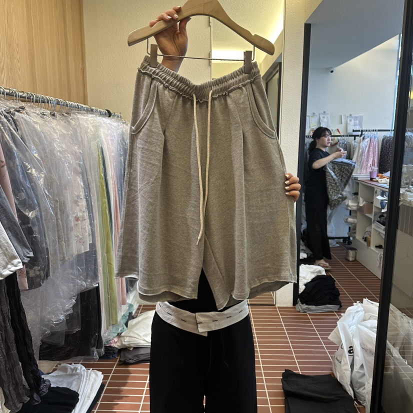 CHOI-L韓國東大門代購女士新款推薦休閑26春夏人氣職業短褲CHOI短褲圖色1