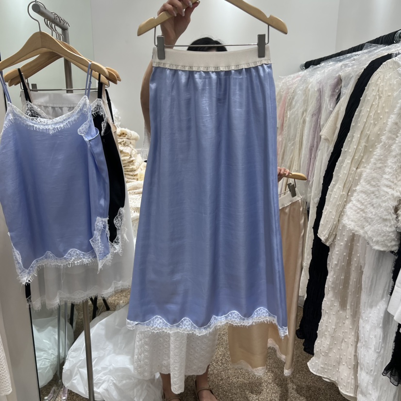 A韓國直郵女士新品時尚熱賣職業26春夏休閑推薦人氣長裙A STORE長裙圖色1