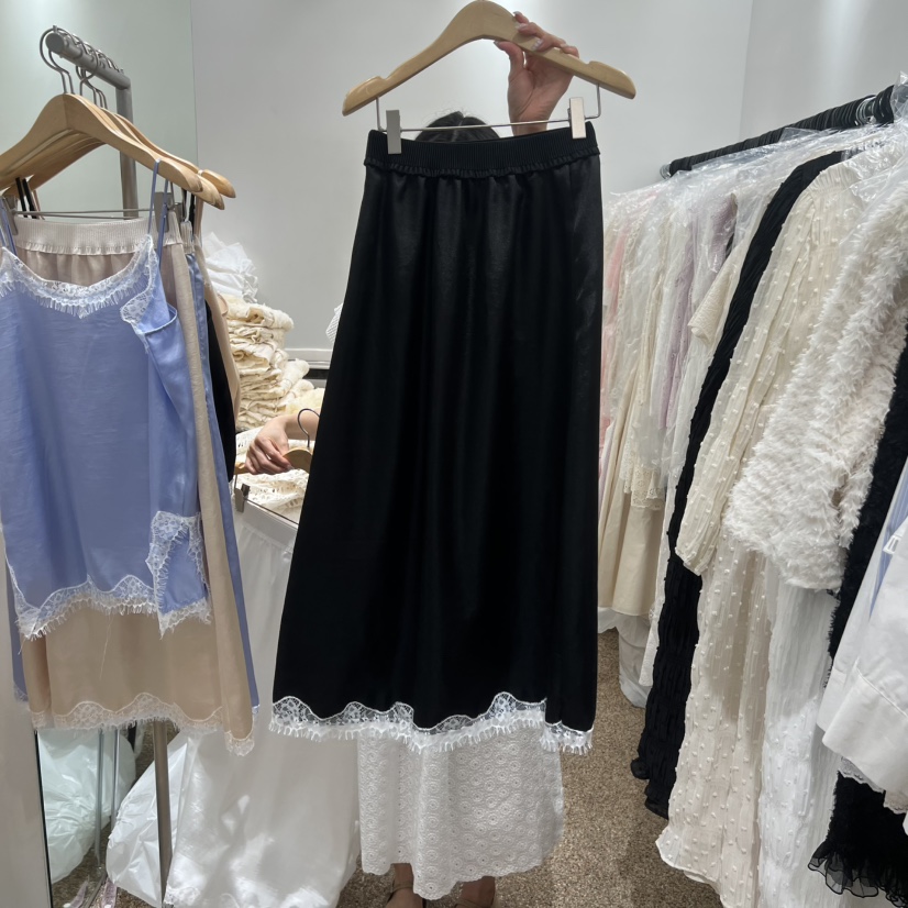 A韓國直郵女士新品時尚熱賣職業26春夏休閑推薦人氣長裙A STORE長裙圖色4