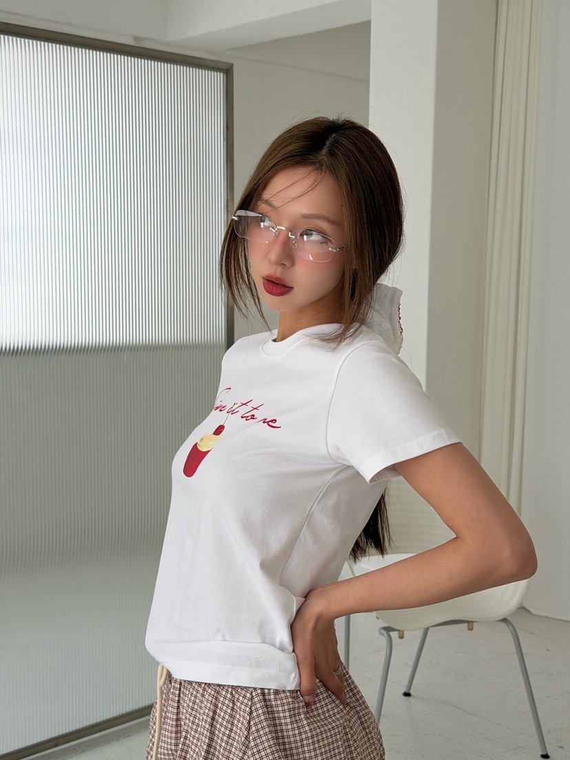 MARKE-P韓國直郵女裝新款人氣26春夏職業推薦休閑時尚T恤MARKE-PT恤