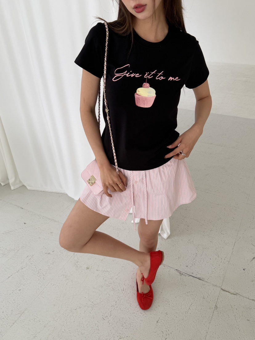 MARKE-P韓國直郵女裝新款人氣26春夏職業推薦休閑時尚T恤MARKE-PT恤