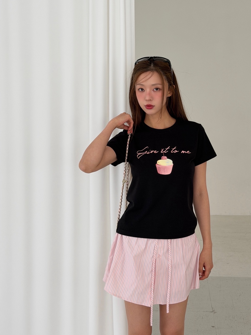 MARKE-P韓國直郵女裝新款人氣26春夏職業推薦休閑時尚T恤MARKE-PT恤