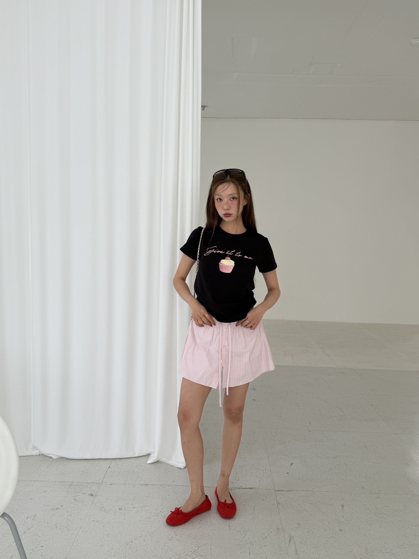 MARKE-P韓國直郵女裝新款人氣26春夏職業推薦休閑時尚T恤MARKE-PT恤