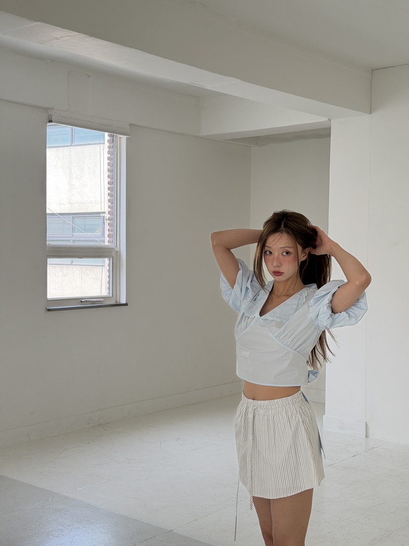 MARKE-P韓國代購女士新品休閑26春夏熱賣推薦襯衫蕾絲衫MARKE-P襯衫/蕾絲衫