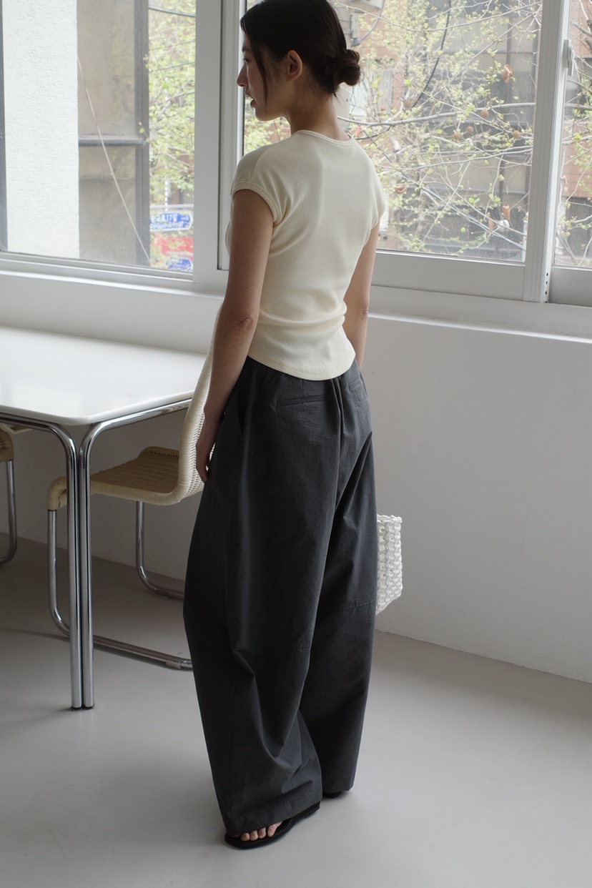 KERRY韓國直郵女士新品推薦職業休閑26春夏人氣熱賣T恤羅紋KERRYT恤