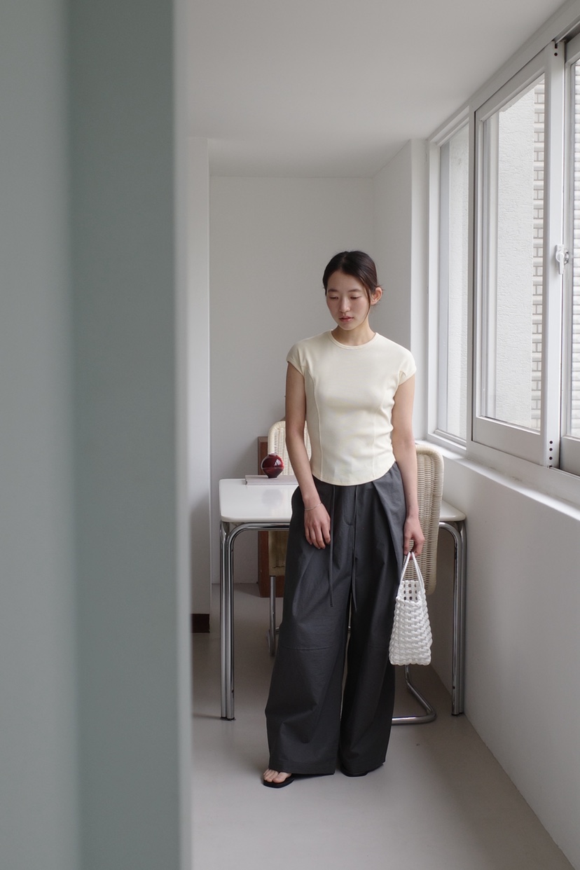 KERRY韓國直郵女士新品推薦職業休閑26春夏人氣熱賣T恤羅紋KERRYT恤