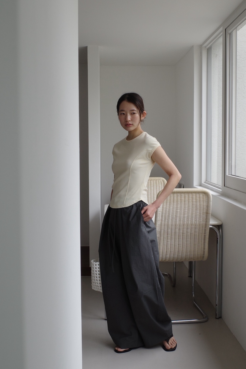 KERRY韓國直郵女士新品推薦職業休閑26春夏人氣熱賣T恤羅紋KERRYT恤